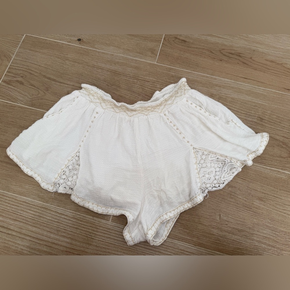 Free People Southwest Lace Shorts - Picture 2 of 4
